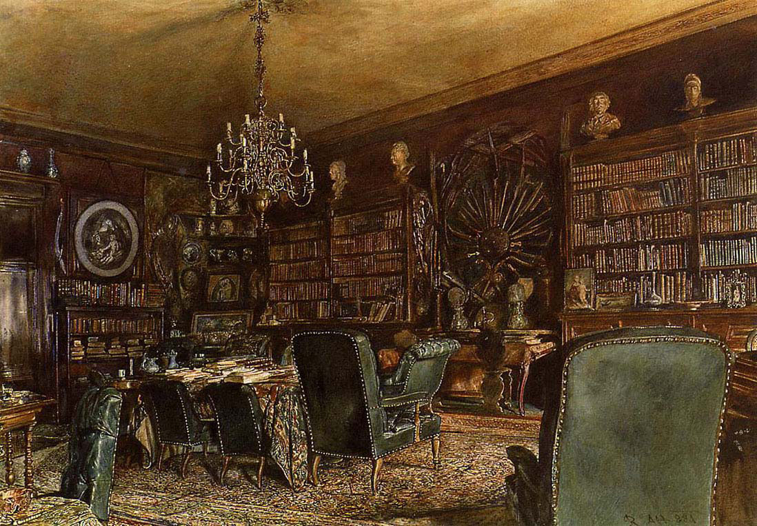 The Library of the Palais Lanckoronski-Vienna
